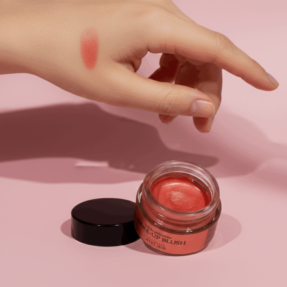 róż do policzków make-up blush naturalne atelier